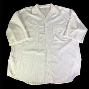 Columbia‎ Mens Sportswear Radial Sleeve Button Up White Shirt Big & Tall Size XL